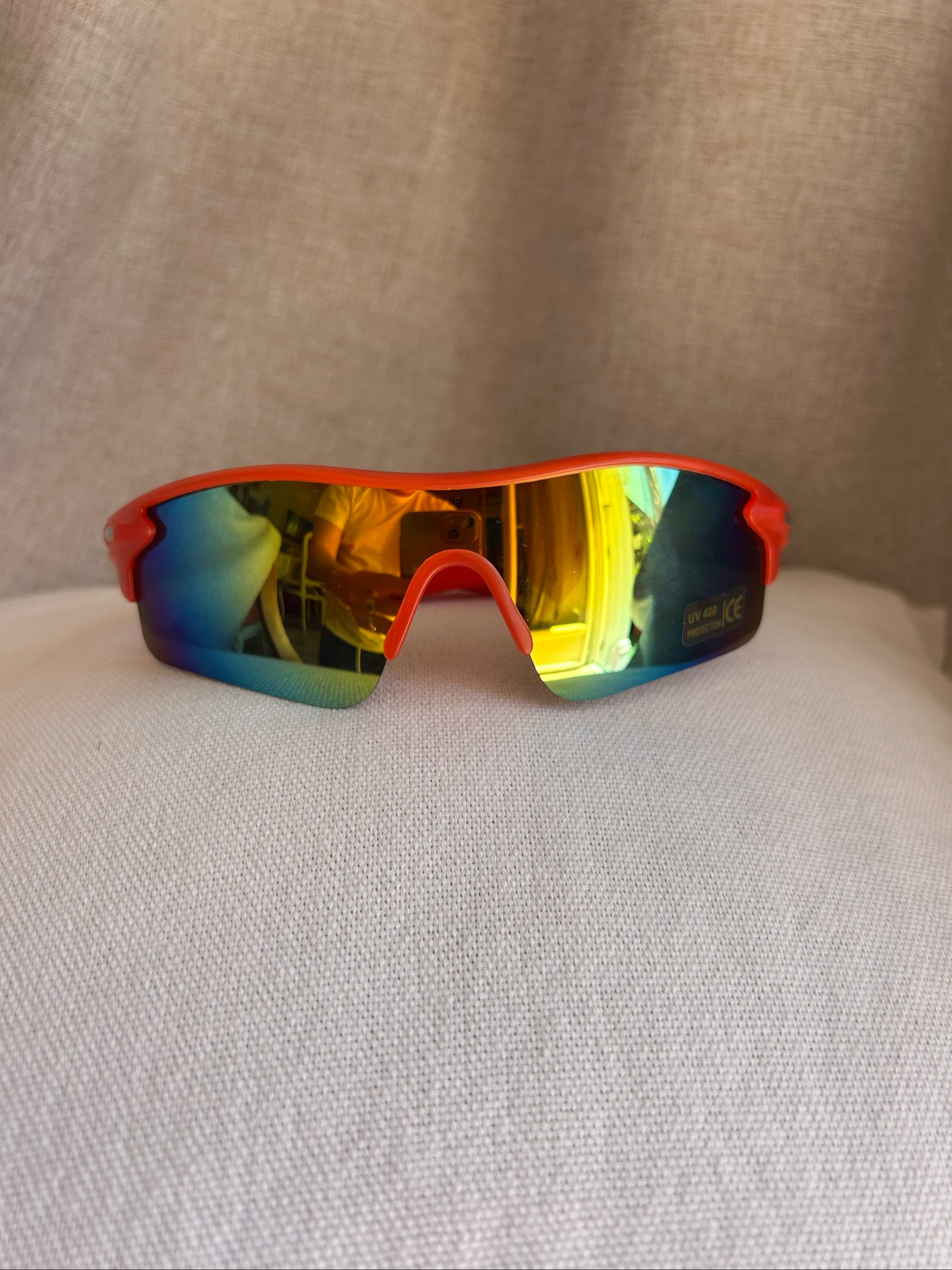 🕶️ Lunettes de soleil de sport profilées – Style Cyclisme / Running